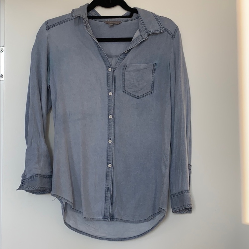Rubbish Chambray Button Down Shirt